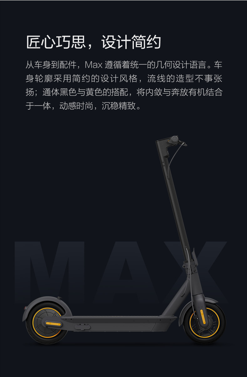 ninebot 九号电动滑板车max g30